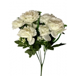 Rose Bouquet White 14"